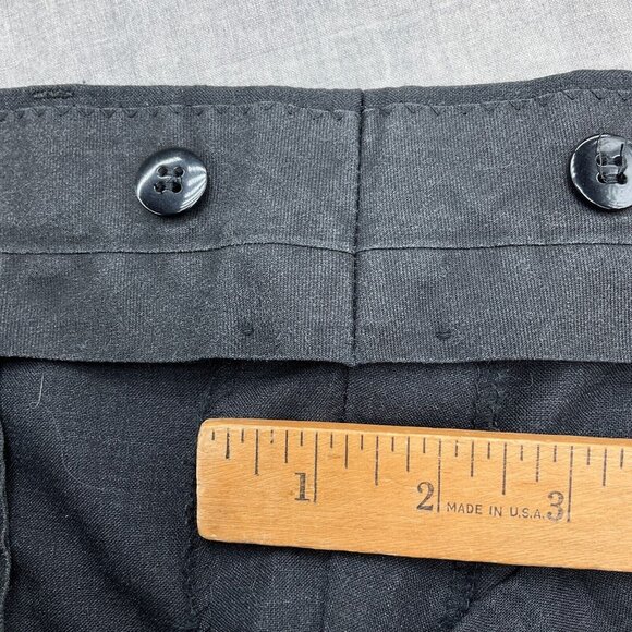 Jos A Bank Suit Men 46L/38Wx31L Gray Straight Leg Classic Career Wool 2pc - Picture 15 of 16